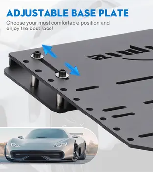 Závodní simulátor Auto Řízení PC Sim Euro Truck Příslušenství Simulace Volant Auto Pedály Větrná souprava Kokpit Simulator Racing Full 8 nejlepší prodej pedály Sim Racing - №6