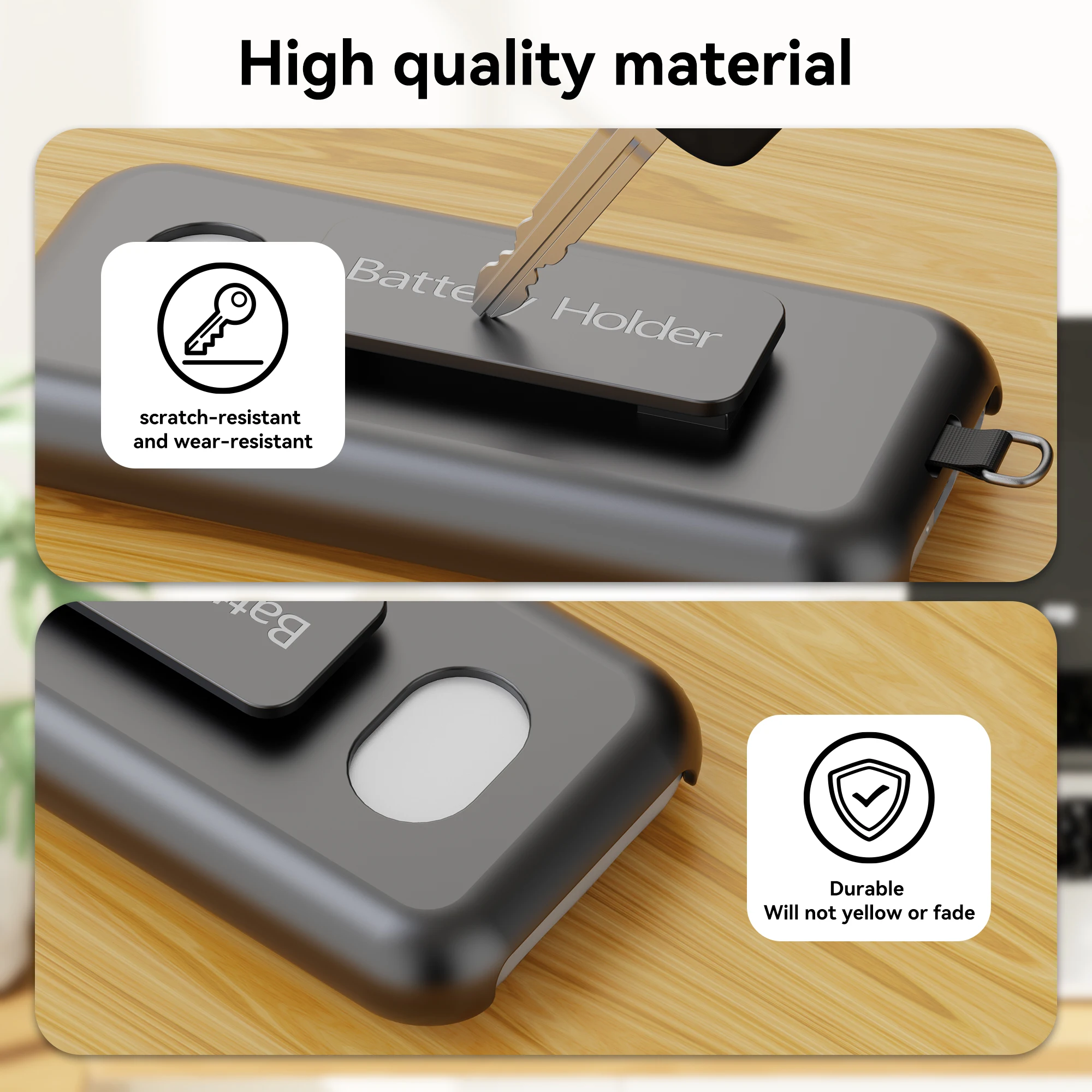 애플 비전 프로 배터리 케이스, 애플 VR 비전 프로 배터리 보호 케이스 커버, 스크래치 방지 비전 프로 배터리 액세서리