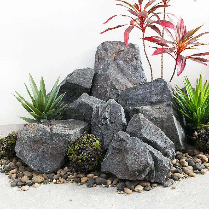 بو محاكاة رغوة حجر الجنينة حجر الفيلم والتلفزيون المناظر الطبيعية الدعائم كونترتوب زخرفة الديكور