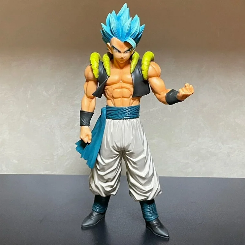 Instock 32cm Dragon Ball Super Broly Gogeta Ssgs Figure Gogeta Ssj Dbz Pvc figurka-Model kolekcjonerski zabawka prezent urodzinowy