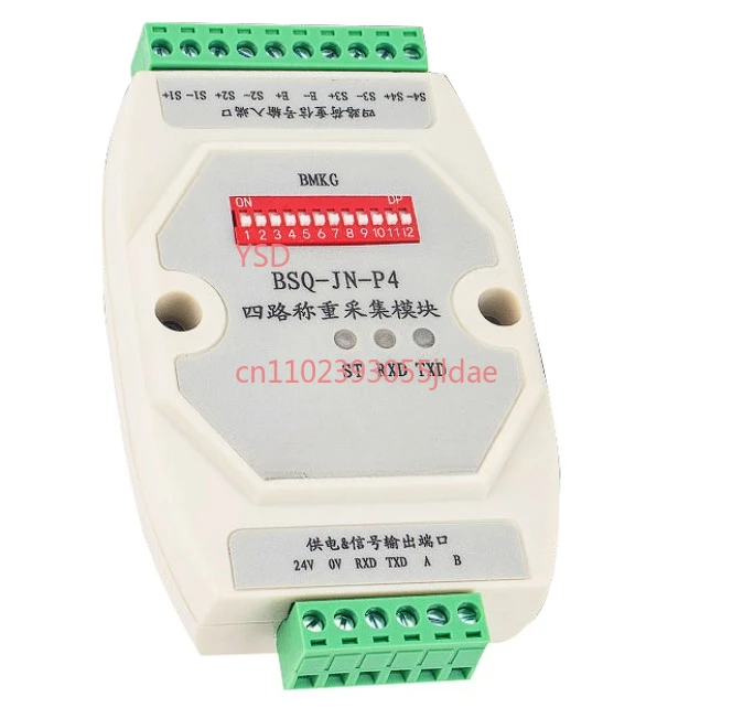 

BSQ-JN-P4 4-Channel Digital Transmitter – With Sensor Signal Conversion & Amplification, RS485 Interfaces
