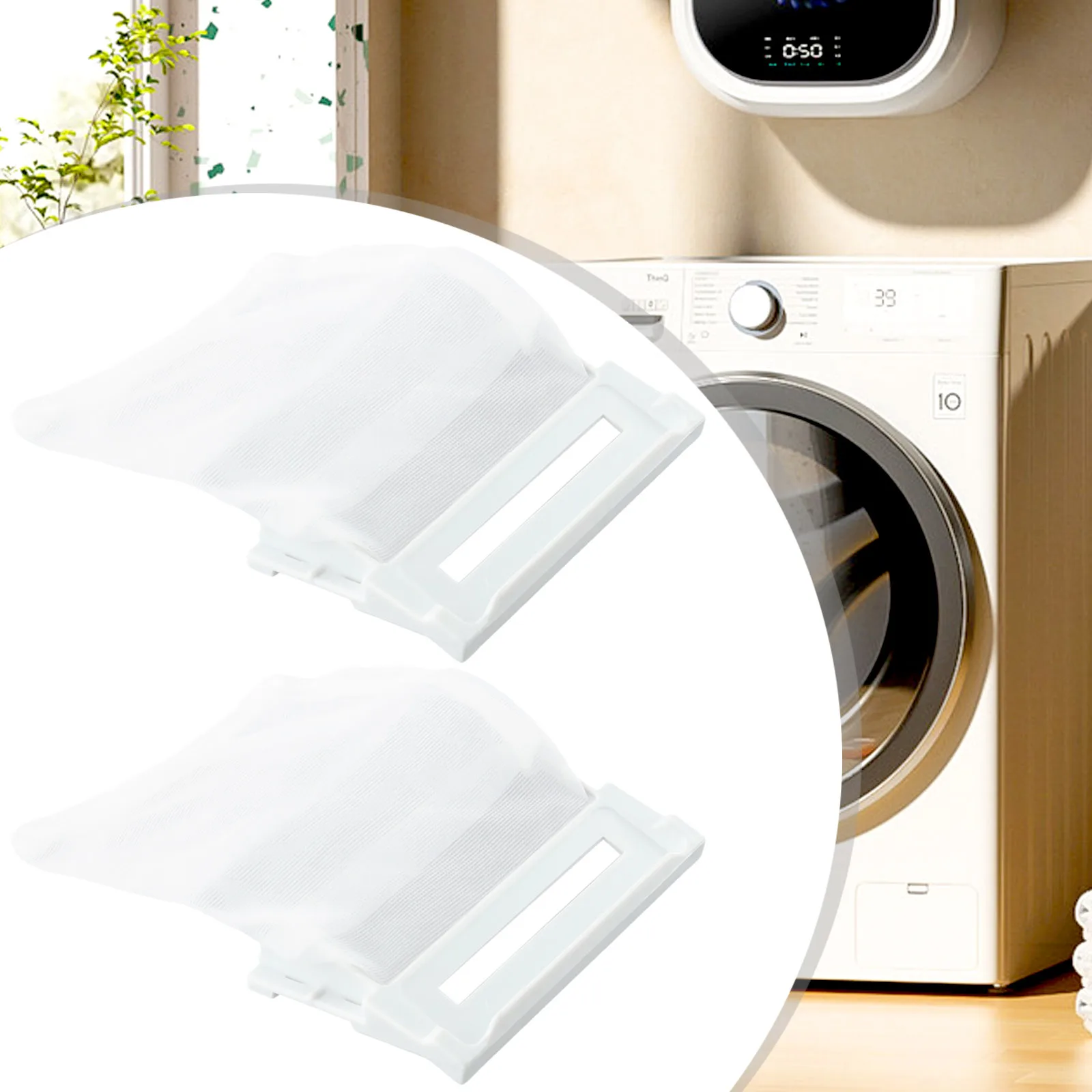 2 шт., наборы фильтровальных мешков, стиральная машина, ловушка для ворса, сетка 100*60 мм для LG, запчасти, аксессуары, распродажа, новинка