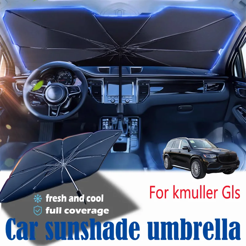 

For kmuller Gls front windshield panel, sun visor, summer accessories, heat insulation, sun shading, and sun protection