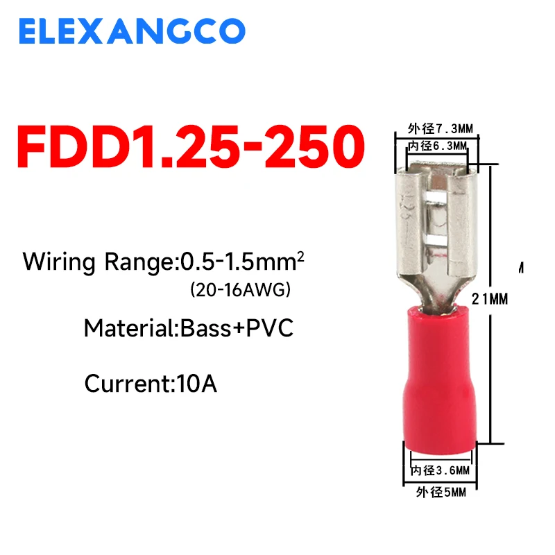 Variant: FDD1.25-250  6.3red