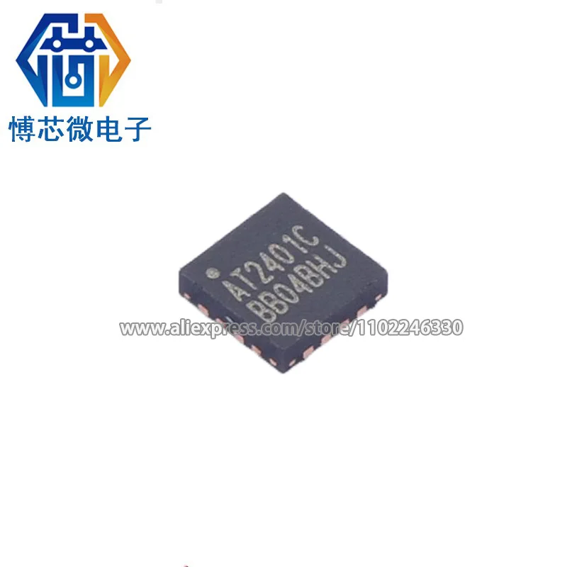 10PCS AT2401C Package QFN-16-EP(3x 3) RF Front-End Chip in