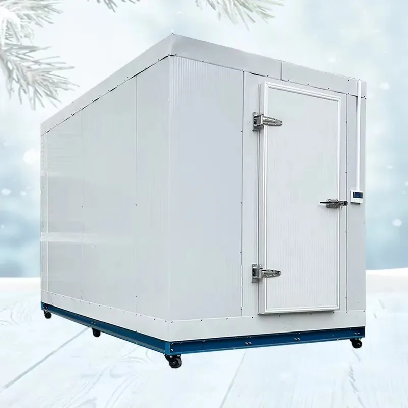 Industrial Refrigerator Storage Cooling System Freezer Unit Walk-in Cooler Meat Storage