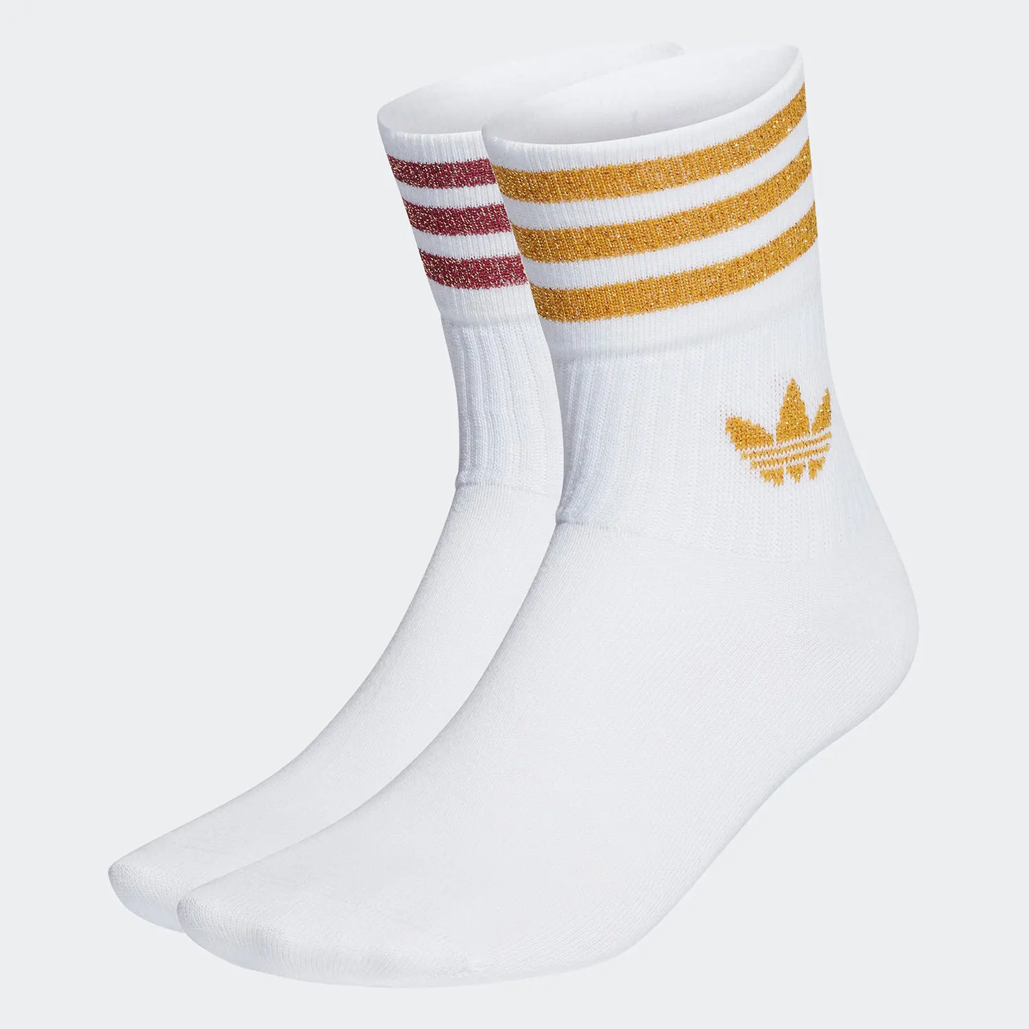 

Adidas Originals Новые спортивные носки унисекс Mid-Crew, комплект из 2 шт. HC9563