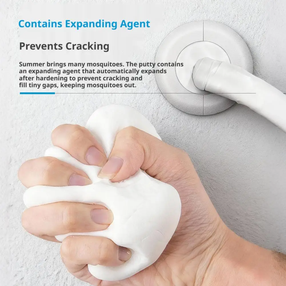 Sealant Clay Stickys Pipe Sealant Mud Airs Conditioning Hole Sealant Clay For Home Hole Blocking Filling Pipe Glue Adhesive