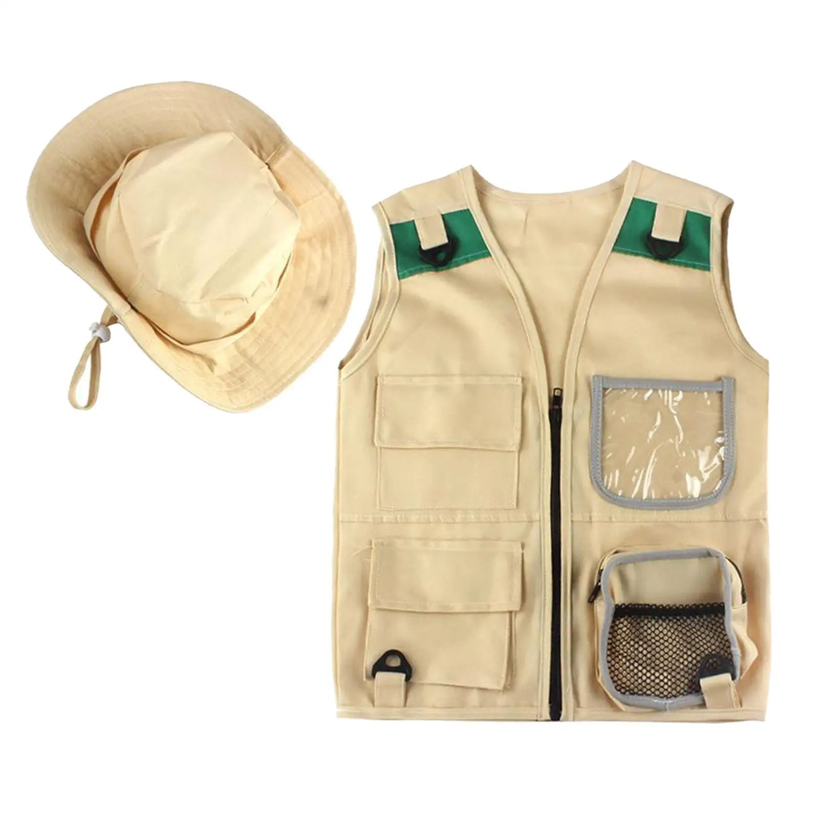 Outdoor Adventure Kit Toddlers Khaki And Hat for Paleontologist