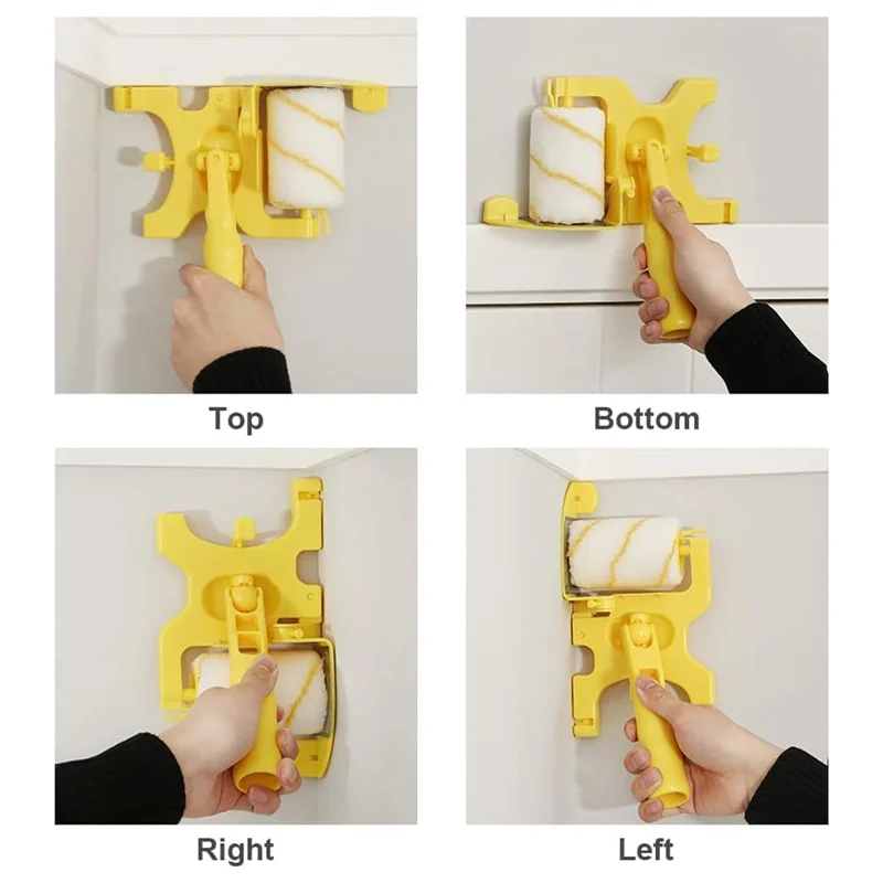 

A08F-валиковая щетка с краской и роликовая щетка-удлинитель для домашней комнаты, стены, окна, рисование, чистящий малярный валик