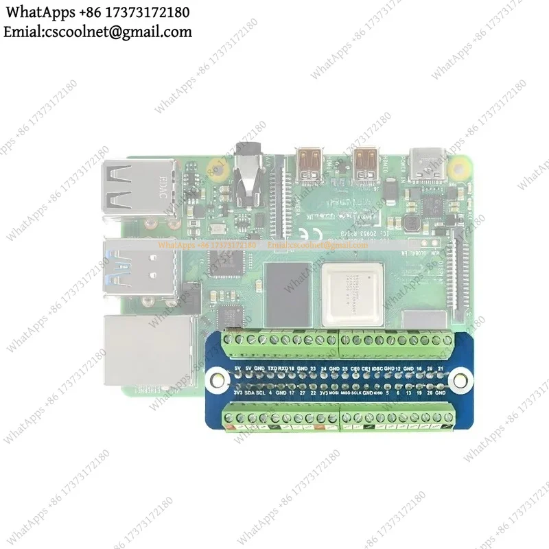 k06 Raspberry Pi Industrial Terminal GPIO Expansion Board With Pin Definition Sticker
