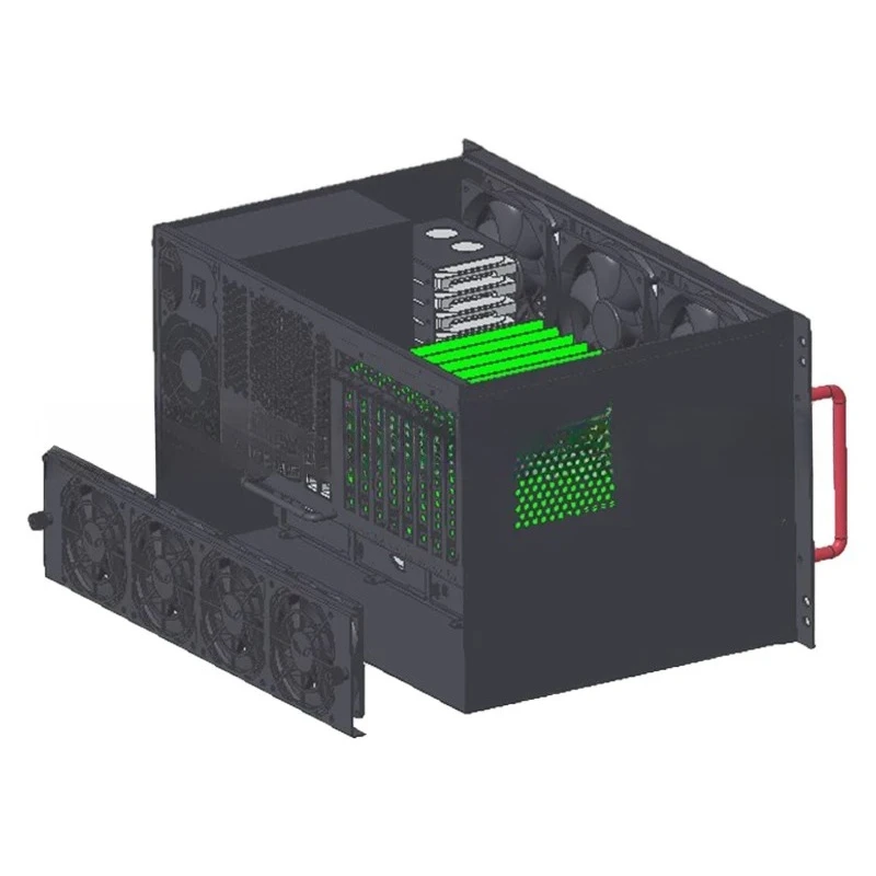 

12 bay NAS chassis, ATX motherboard, ATX power supply, 8 full height slots, Enterprise Home AIO server