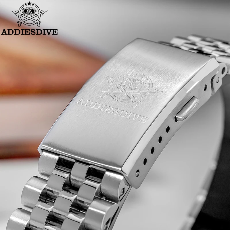 ADDIESDIVE Simple Sapphire Watch For Men Ultra-thin Quartz Movement Gradient Sun Dial Watches BGW9 Luminous AD2073 reloj hombre
