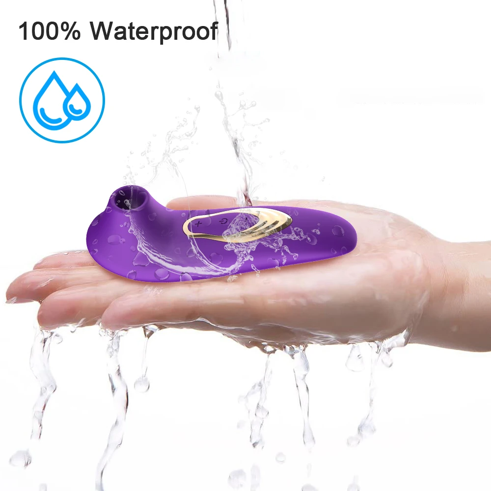 Powerful Clit Sucker Vibrator Clitoris Nipple Sucking Tongue Vibrating Oral Licking Masturbator Vagina Sexy Toys for Adult Women