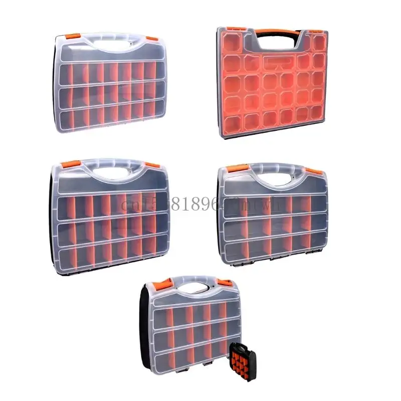 

Screw Storage Bins Multi Compartment Box for Hardware Jewelry Storage B03D