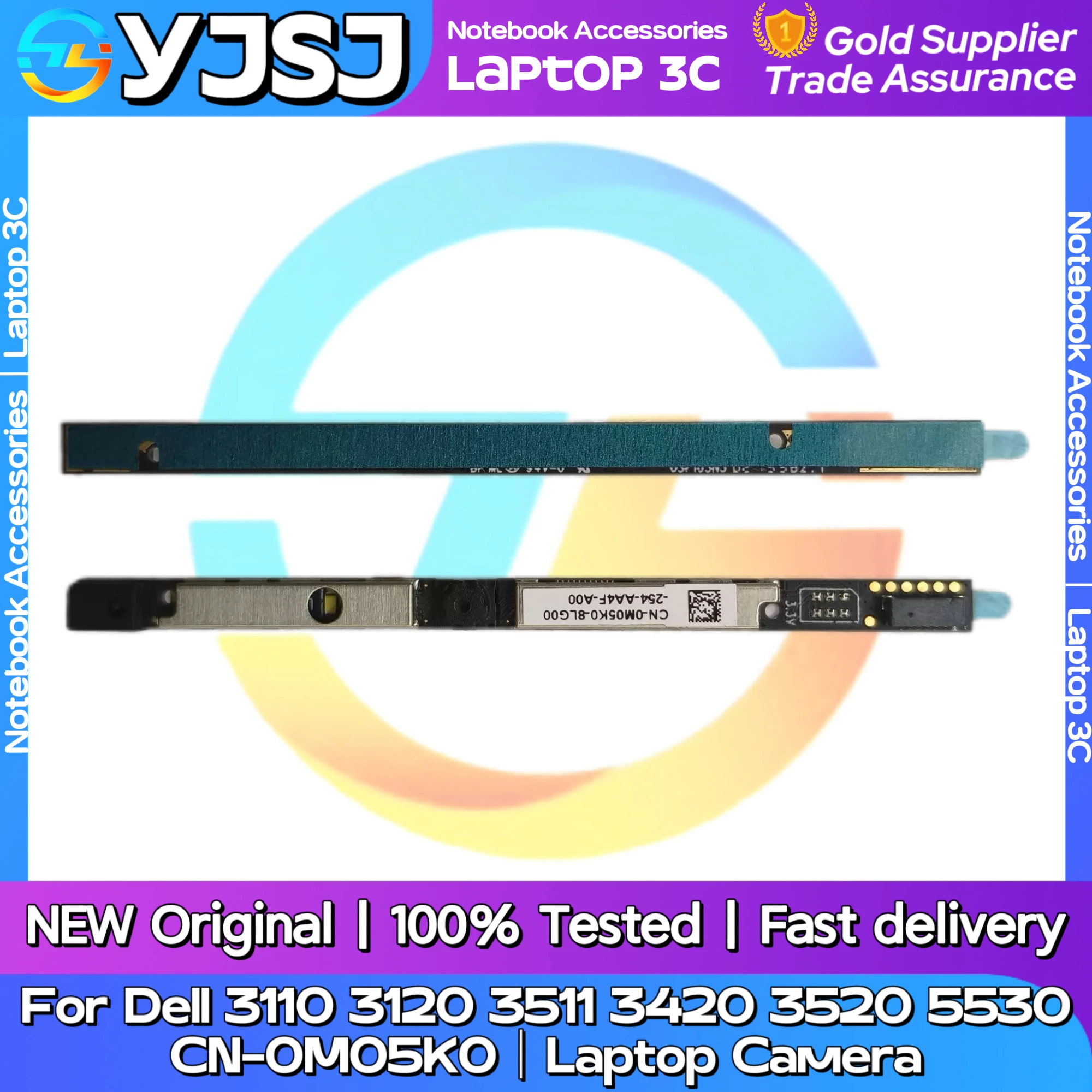 

New Original Laptop Notebook Camera For Dell 3110 3120 3511 3420 3520 5530 CN-0M05K0 Laptop Webcam Camera Video Head Module