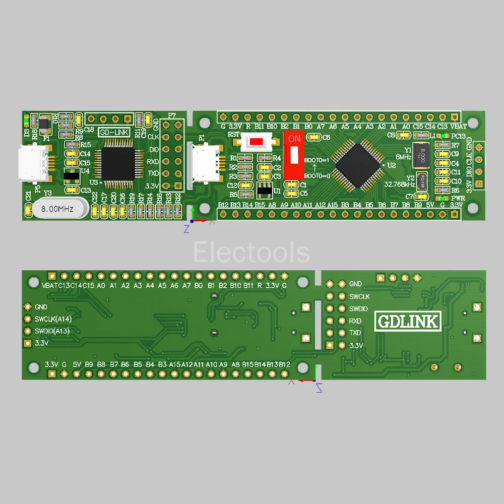 GDLINK-GD32F103CBT6 Core-board C8T6 STM32 GD-LINK Routine Procedure