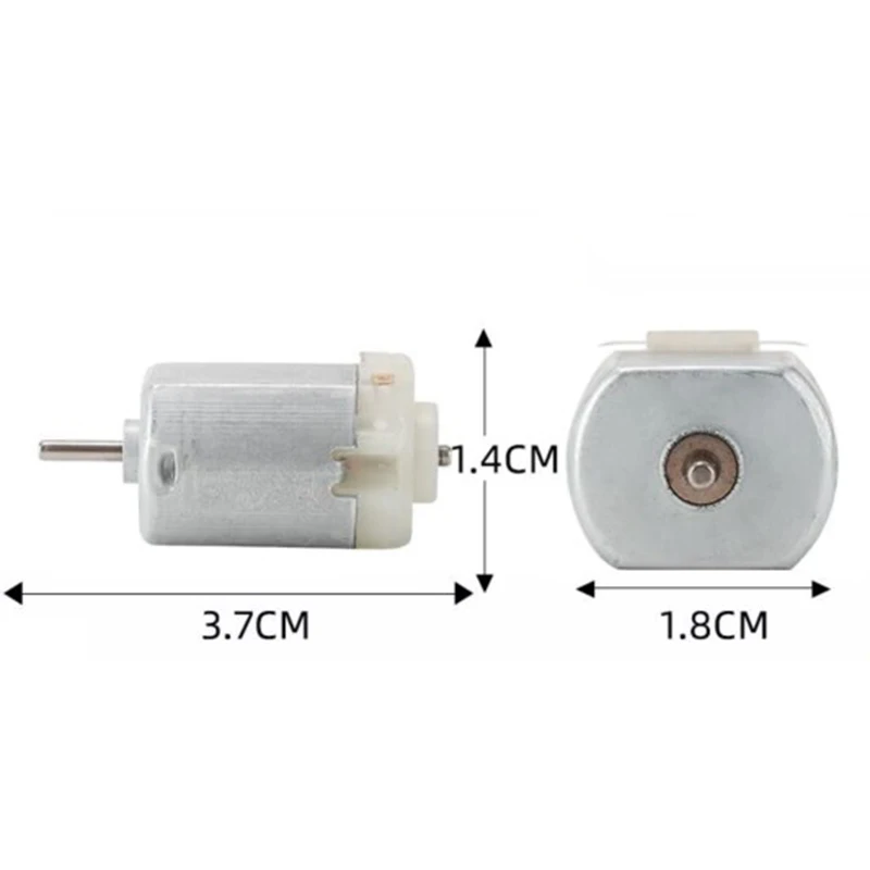 Mini Micro DC MOTOR/Propeller for DIY Toys Hobbies Smart Helicopter Boat Electric Shaver toothbrush Desktop Fan Bubble Machine