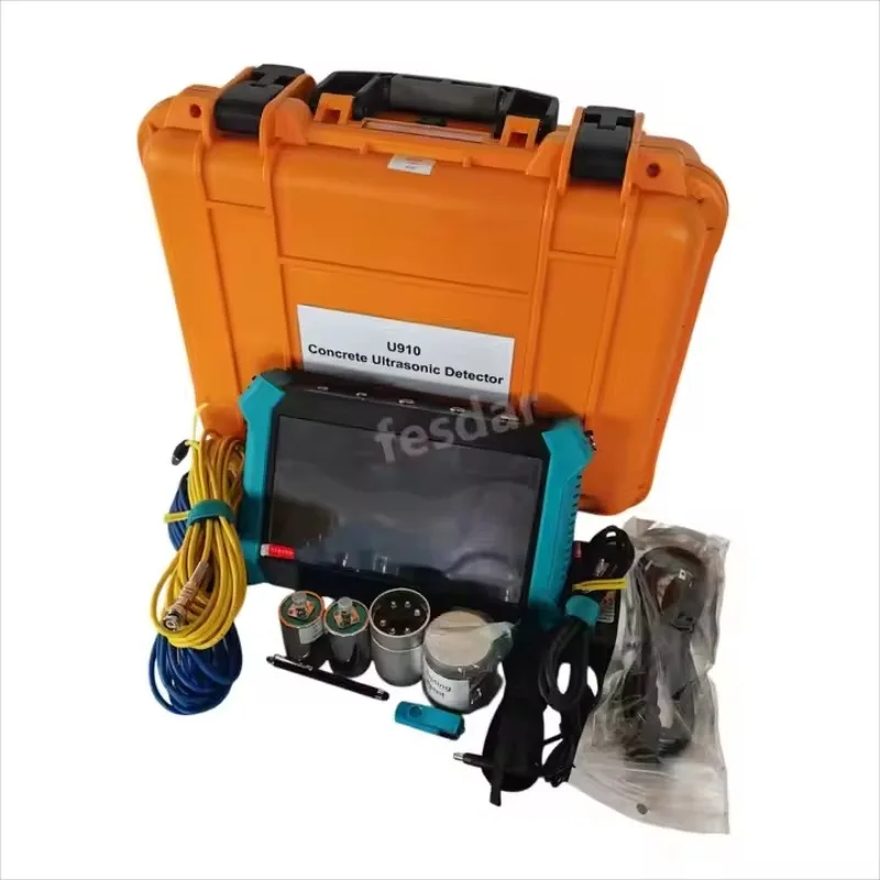 

Portable Concrete Ultrasonic Detector for Depth and Flaw Analysis in Concrete Structures