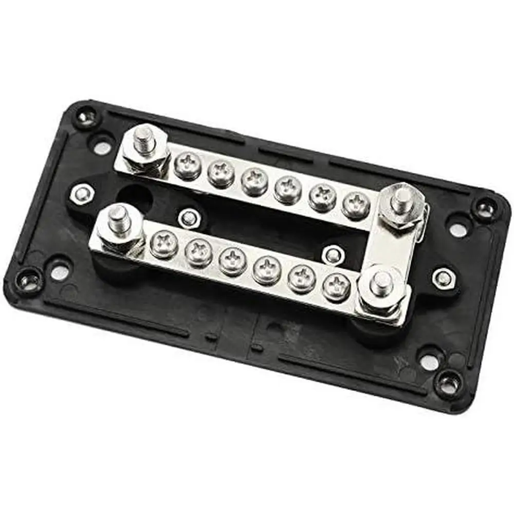 

48V Car RV Design 16 Bit Busbar Negative Terminal Block Fuse Box