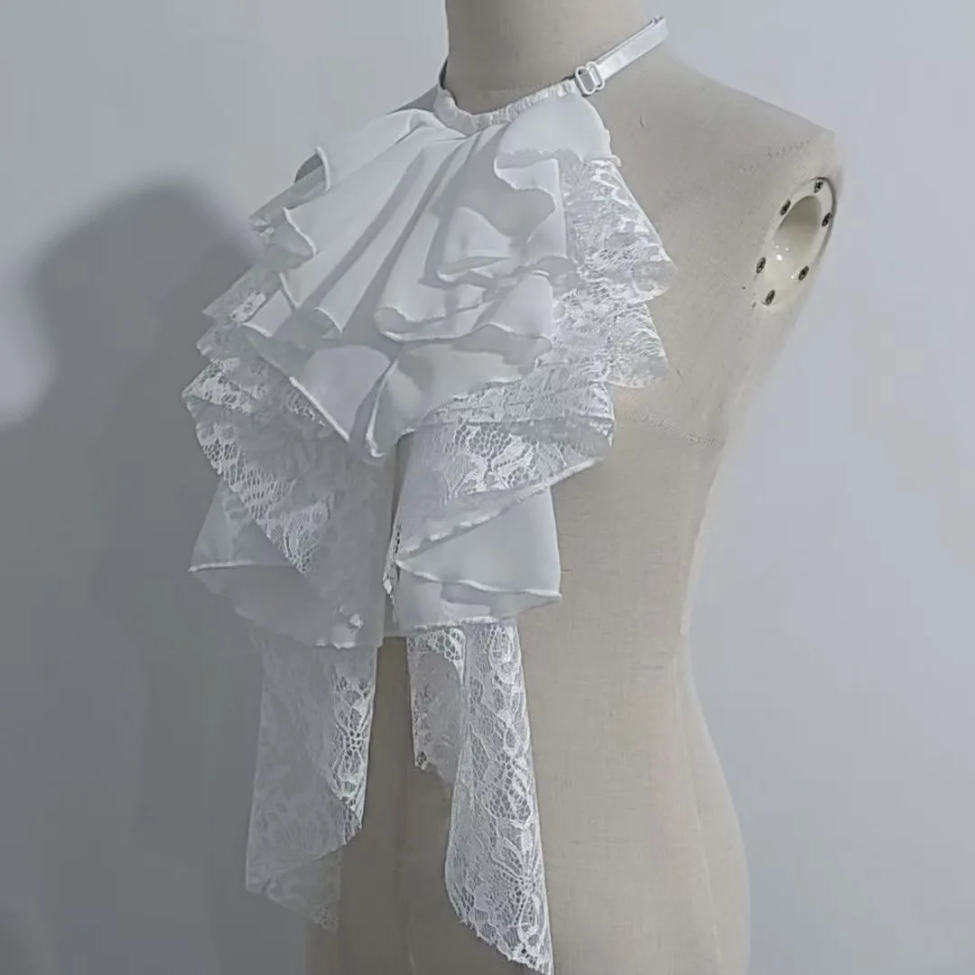 

Французский ретро-воротник из кружева, викторианский воротник, элегантное украшение для одежды в европейско-американском стиле для женщин