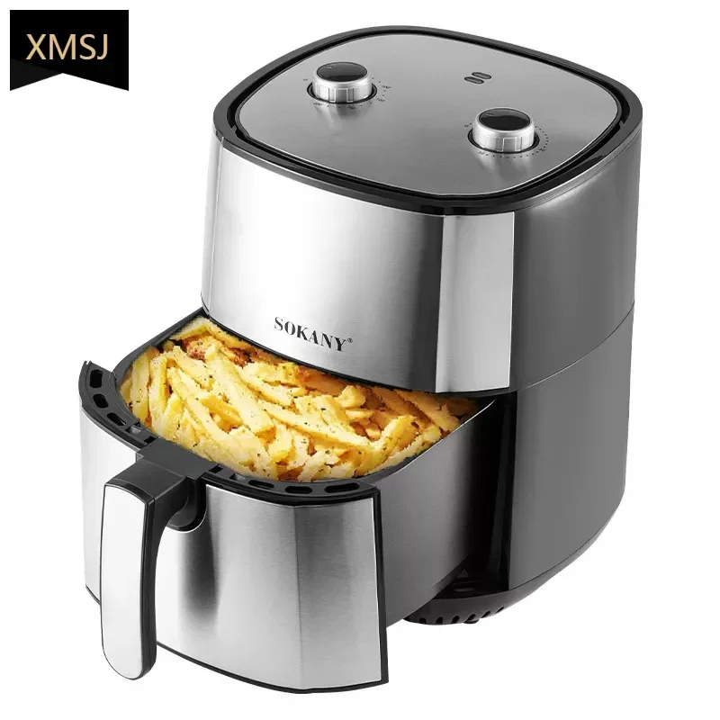 SOKANY 6L Air fryer multi-function large capacity low fat fries machine without fryer machine 360 Degree Baking without Oil