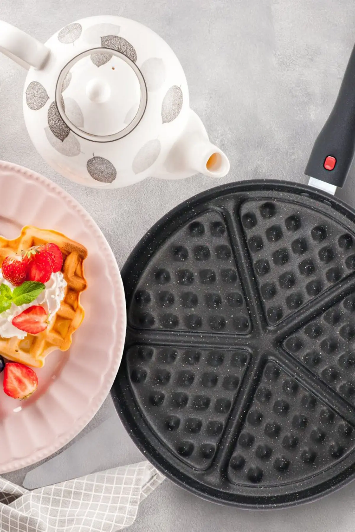 26 Cm Granite Waffle Pan omelette pan aluminum alloy material non-stick egg gözleme steak frying pan cooking eggs