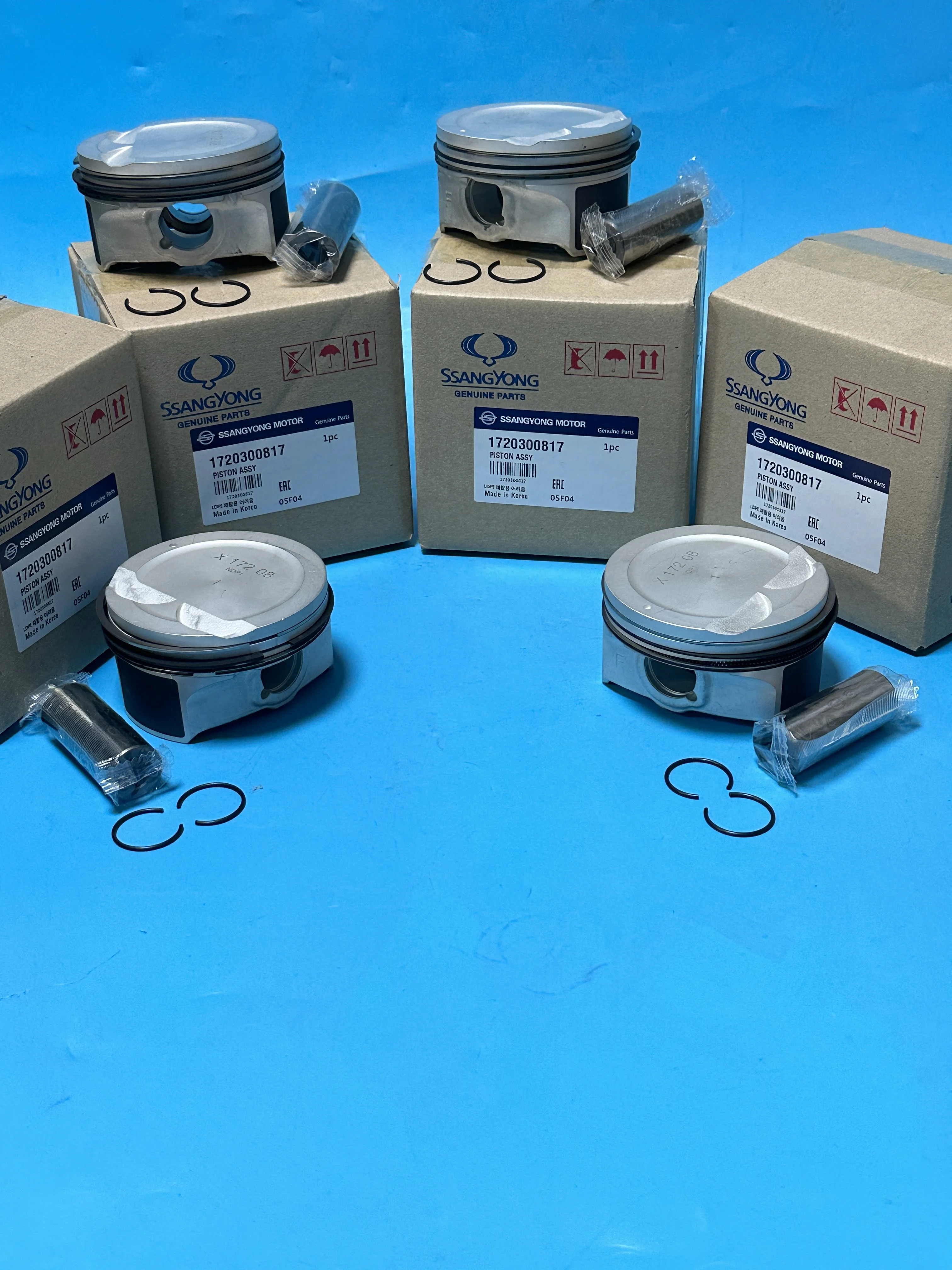 

Поршень 4 шт. в сборе 1720300817 для Ssangyong Korando C New Actyon G20D