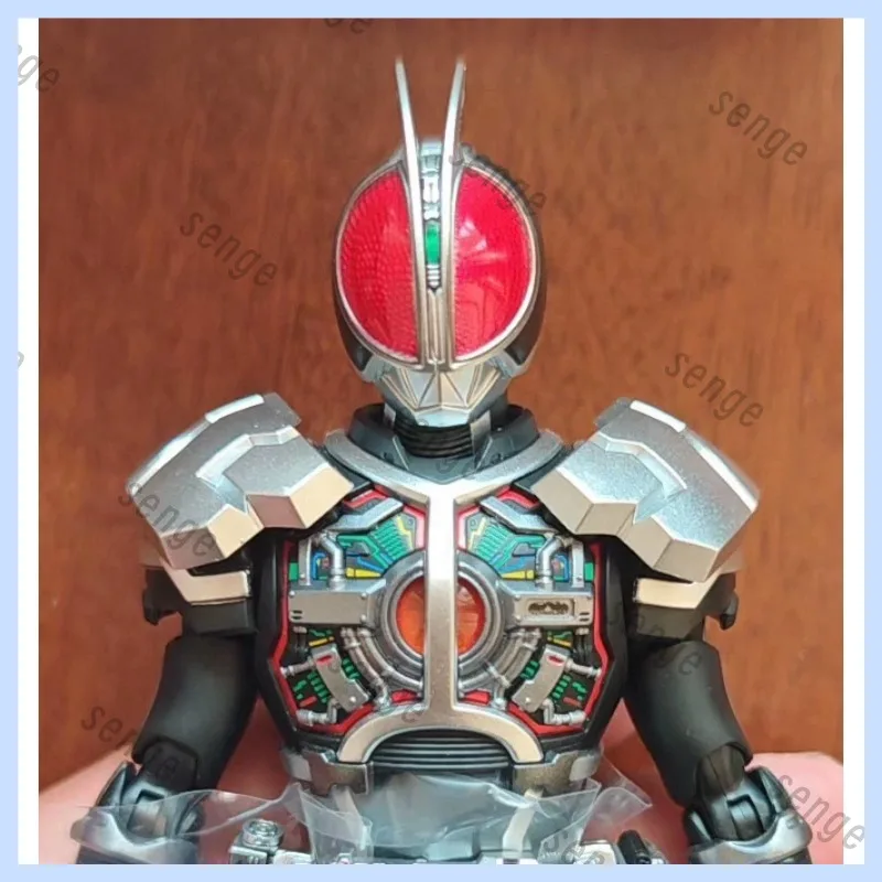 

[Genuine in stock] Bandai SHF Kamen Rider 555 Kaixa accelerated form action figure ready in stock collection ornaments gift