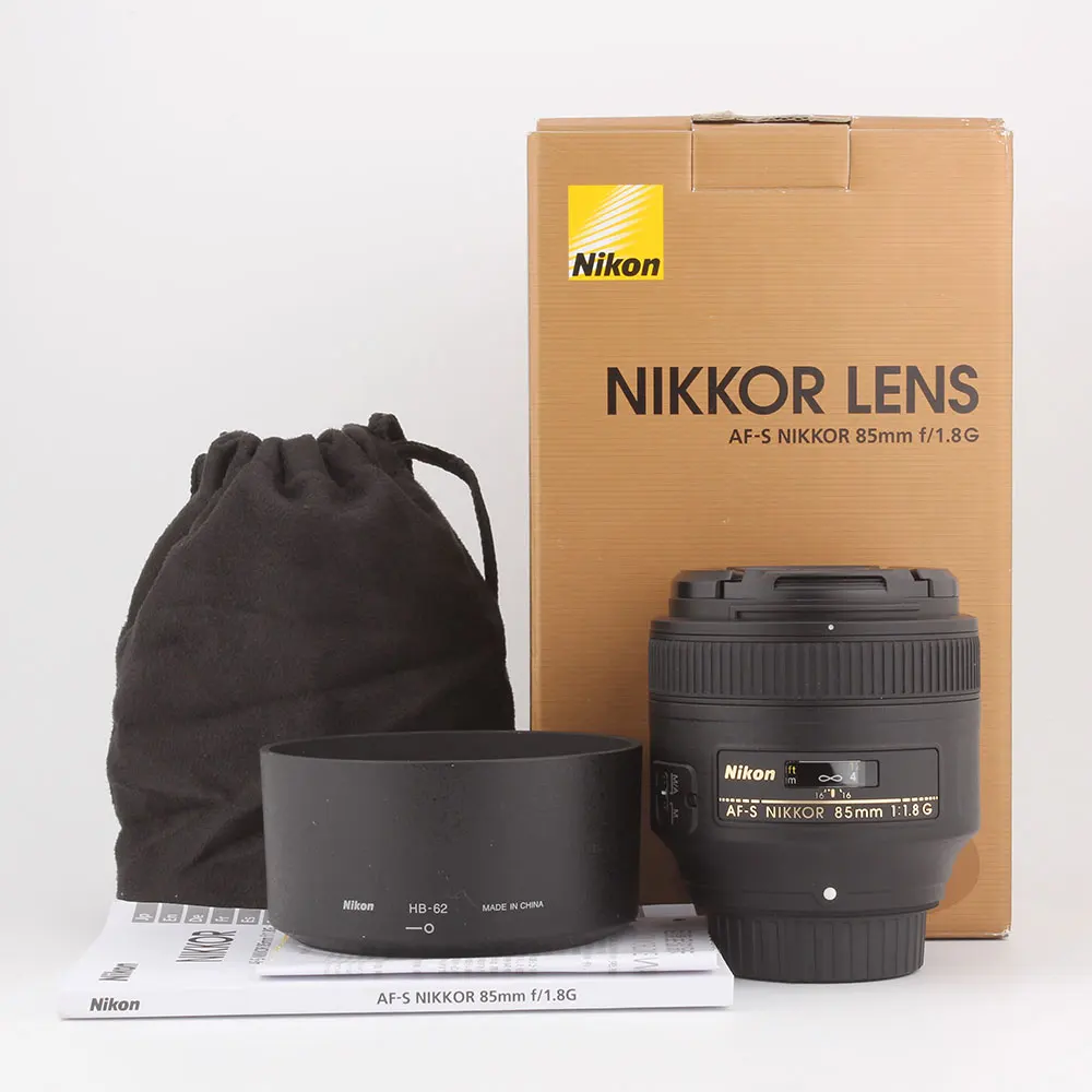 Nikon AF-S NIKKOR 85mm f/1.8G Lens For Nikon SLR Cameras