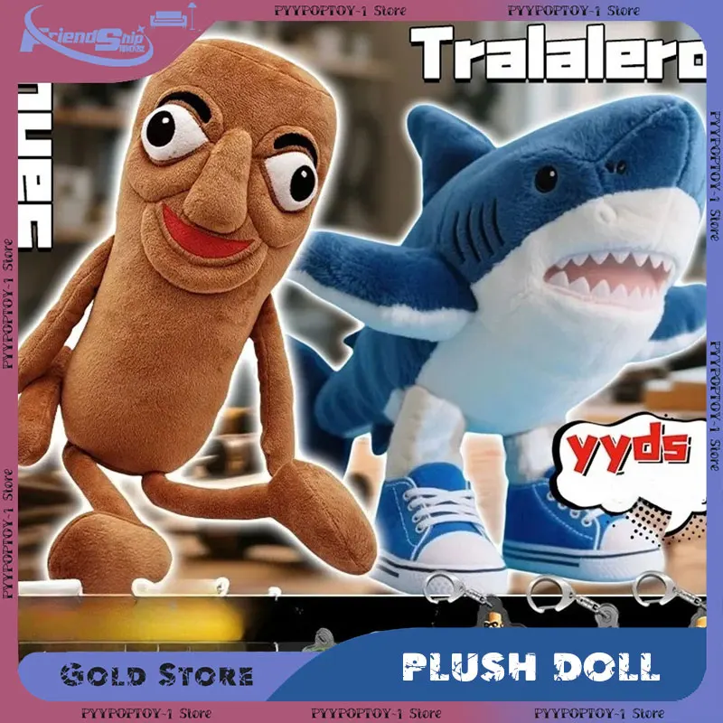 

Плюшевая кукла, забавная мультяшная кукла с акулами, животное, фигурка, мягкая подушка, милый декор, плюшевая игрушка, декор комнаты, коллекционные подарки
