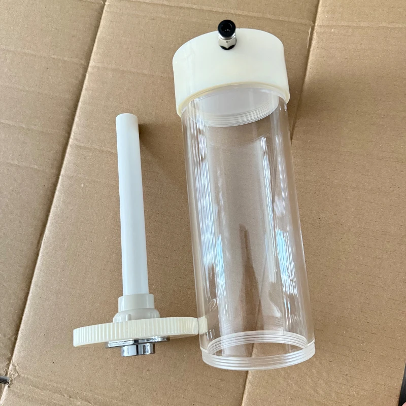 Almofada de fluidização/copo de teste de funil de pó de 1L/bomba IG02 para sistema de máquina de revestimento em pó