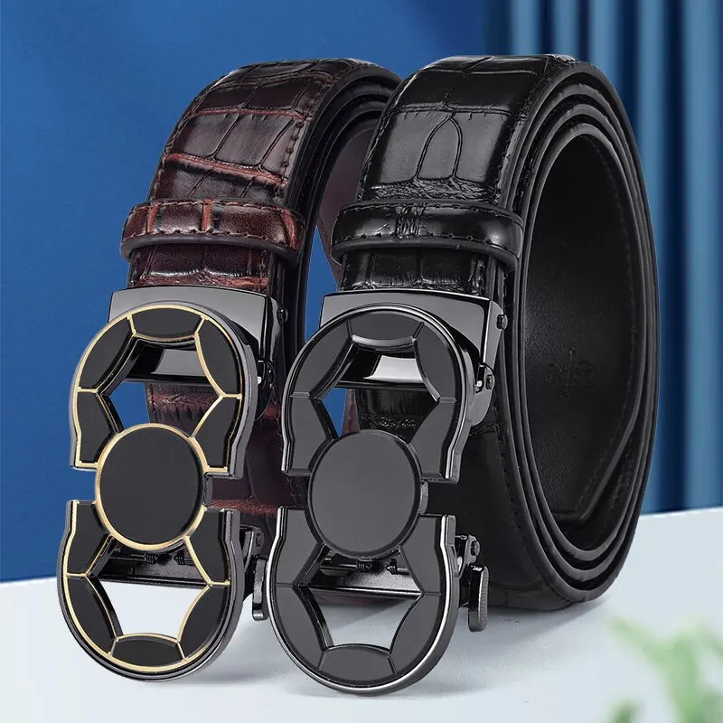 38cm-高品質ベルト-メンズ-本革-ビジネスベルト-ジーンズ-ヴィンテージストラップ-男性用ジーンズ-高級自動ベルトバックル
