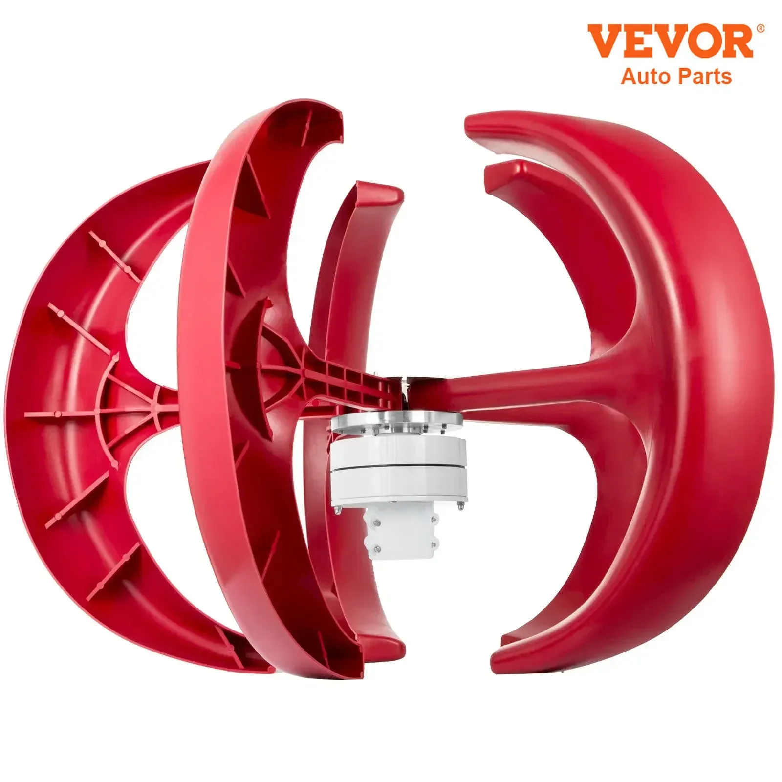 VEVOR Wind Turbine Generator 12V 400W Vertical Axis Alternative Energy Generator VAWT Small Windmill With Controller 5 Blades