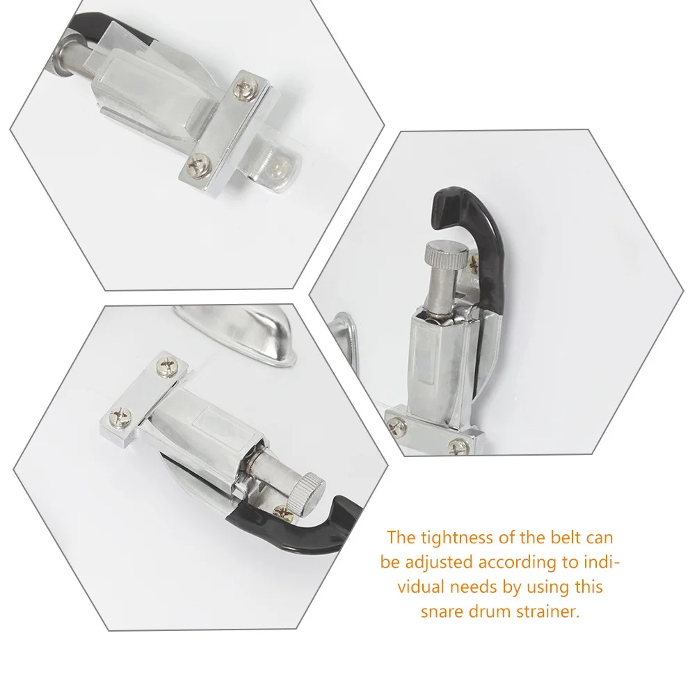 1 قطعة منظم كمين مصفاة معدنية قابلة للتعديل لقطع غيار طبل زحف أداة مصفاة نهاية ملحقة الطبل #5