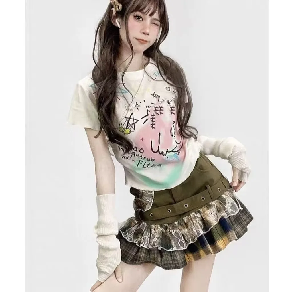 Nuevo en 2025, ropa femenina, faldas vaqueras cortas para mujer, pantalón corto, Mini falda vaquera, ropa de mujer