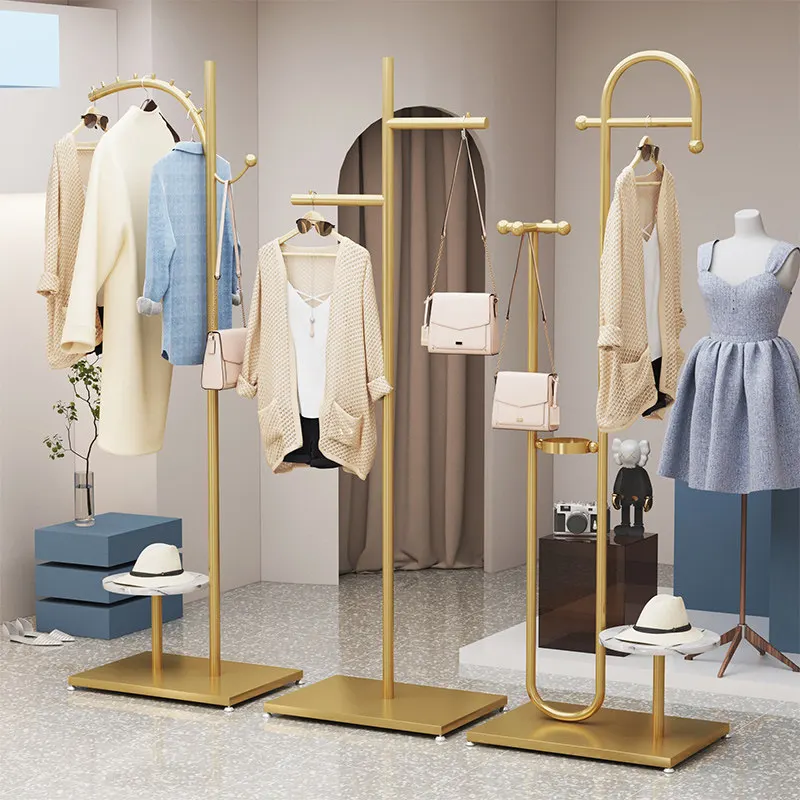 

Clothing store display rack, coat rack, simple hanging, special coat rack for men's and women's clothing stores,