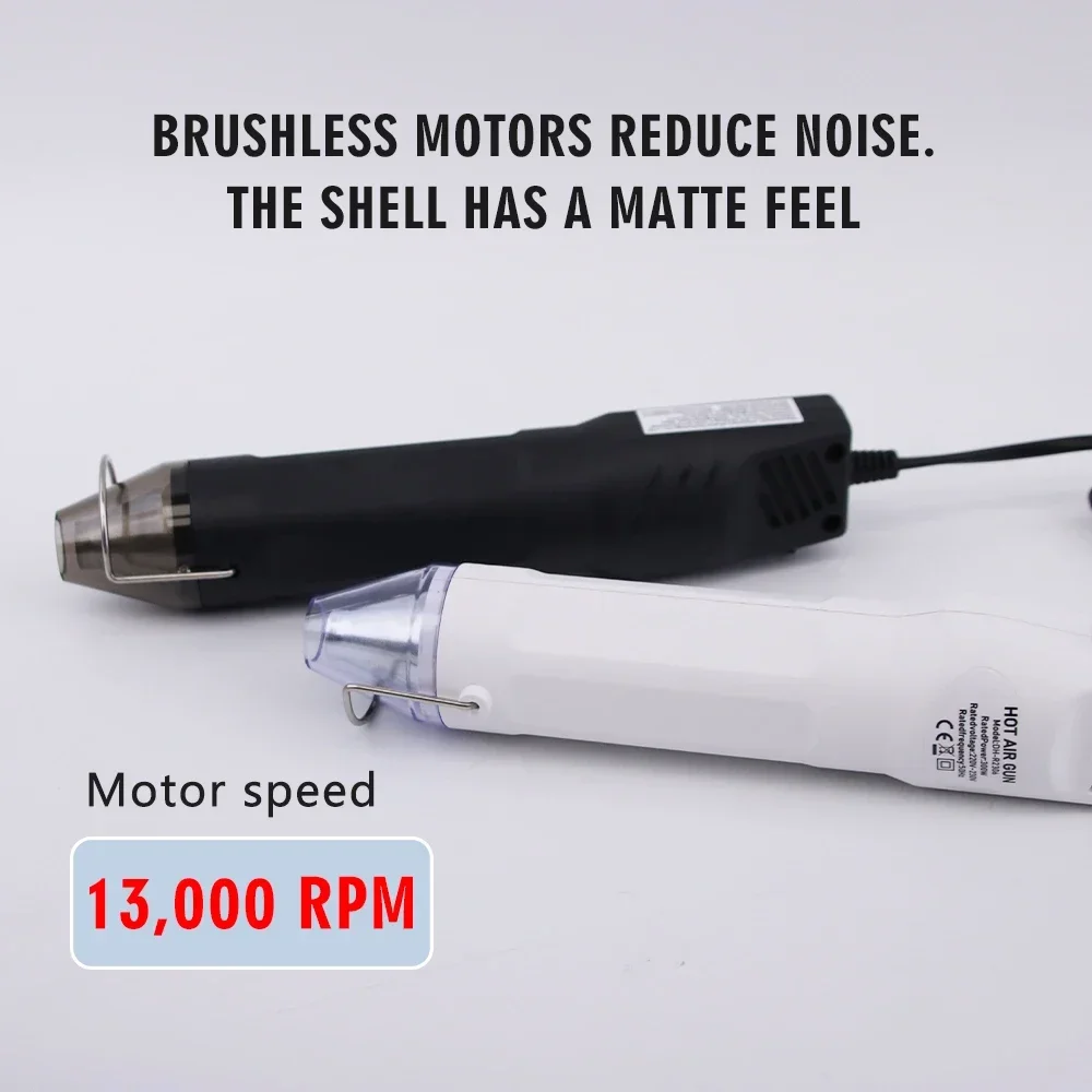 

New Gen DH-R2306 Industrial Hot Air Gun Electric Heat Gun with Overheat Protection Suitable for Soldering/Shrink Wrapping Tools