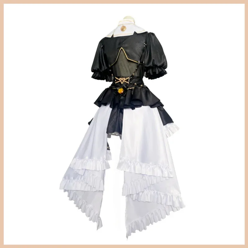 الظاهري YouTuber Houshou البحرية تأثيري حلي VTuber راهبة شقيقة 1st لايف أهوي القوطية فستان شعر مستعار امرأة مثير كرنفال البدلة ؛ 2'a ، 6