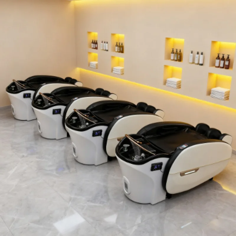 -Border Of Intelligent Massage Shampoo Bed With Heater, Circulation, And Steam Function, Specia