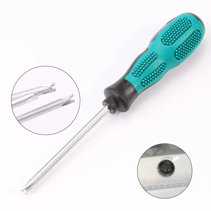 

1PC New Special-shaped Three Points Screwdriver Hand Tools Three prong 3-Point screw driver with Magnetic