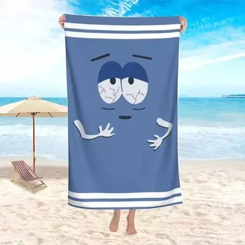 קריקטורה מצחיק החוף towelie מגבת ללא חול מהיר יבש לגלוש אמבטיה פונצ 'ו רחצה כושר יוגה xxxxl החוף