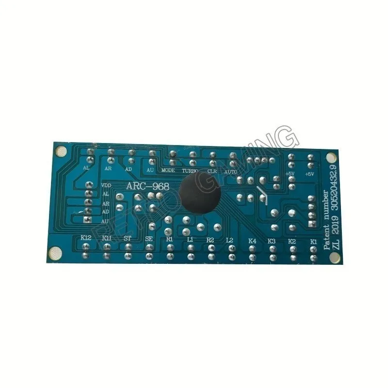 PC USB Zero Atraso Encoder Kit Placa de Circuito Led Botão Joystick 2.8mm 4.8mm Cabo 5Pin Para Raspberry Pi 4 Arcade DIY