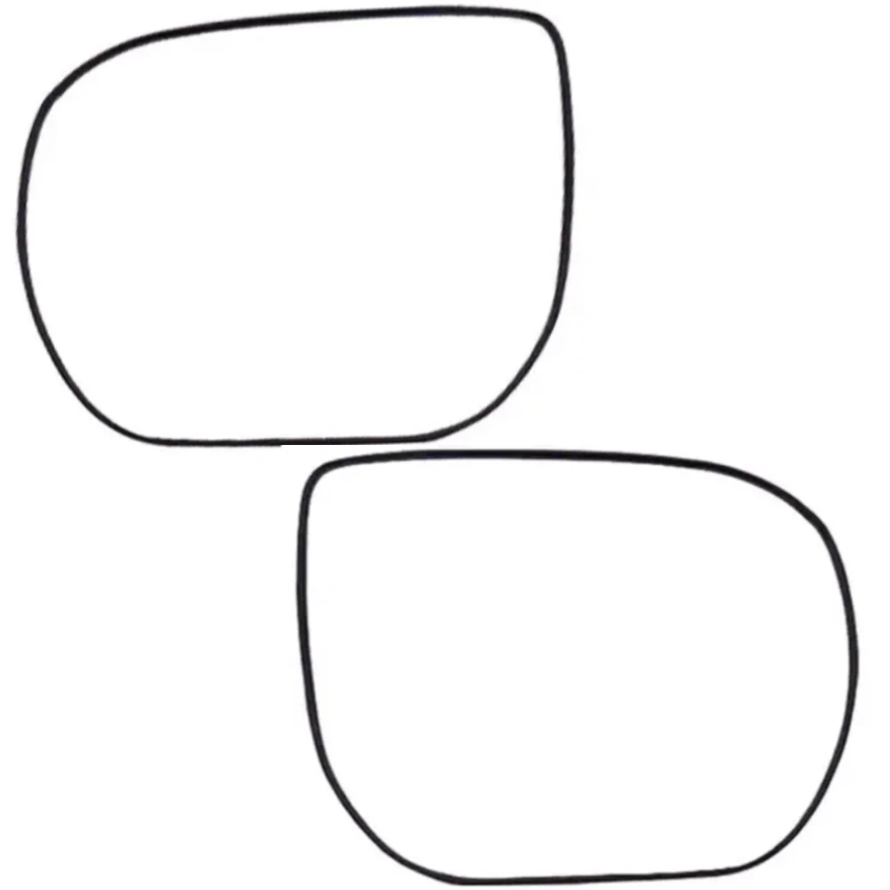 

1 шт., зеркало заднего вида с подогревом, стекло, автомобильные аксессуары для Hyundai Santa Fe IX45 2013 2014 2015 2016 2017