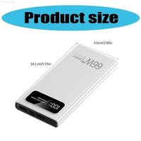 R9CB 66W Quick 20000/30000/40000mAh Mobile Power Adapter Battery