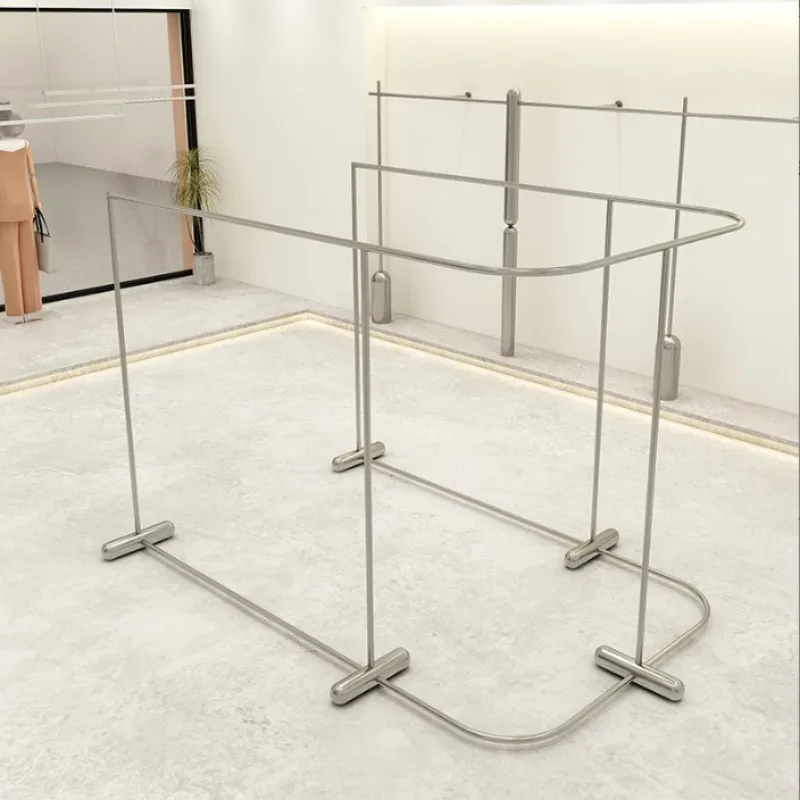 U-shaped Nakajima display rack, floor-to-ceiling display hanger for men's and women's clothing