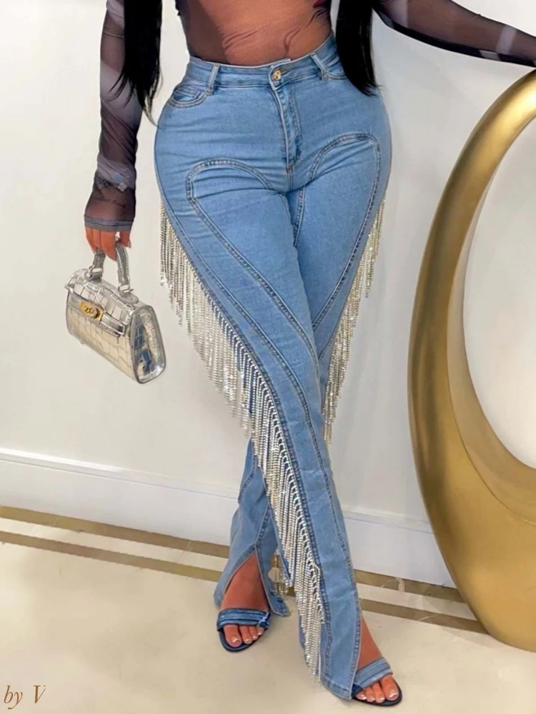 

Harajuku уличная одежда ретро модные осенние женские джинсы с высокой талией свободные широкие прямые свободные джинсовые брюки Y2K мешковатые брюки