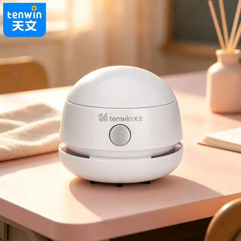 Tenwin Desktop handheld vacuum cleaner body lightweight handheld not tired hand cleaning color lead crumbs rubber crumbs