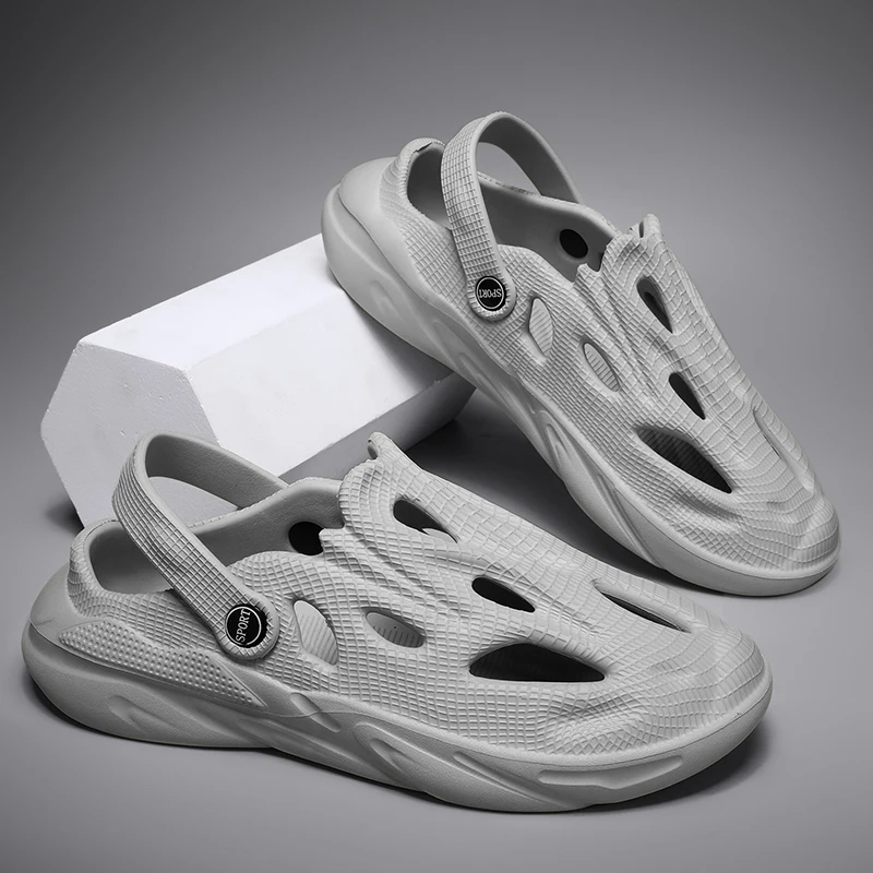 Sandal Pria Wanita Musim Panas Sandal Luar Ruangan Nyaman Sandal Pantai Bakiak Sandal Jepit Sepatu Kamar Mandi Slide Rumah Dalam Ruangan untuk Pria