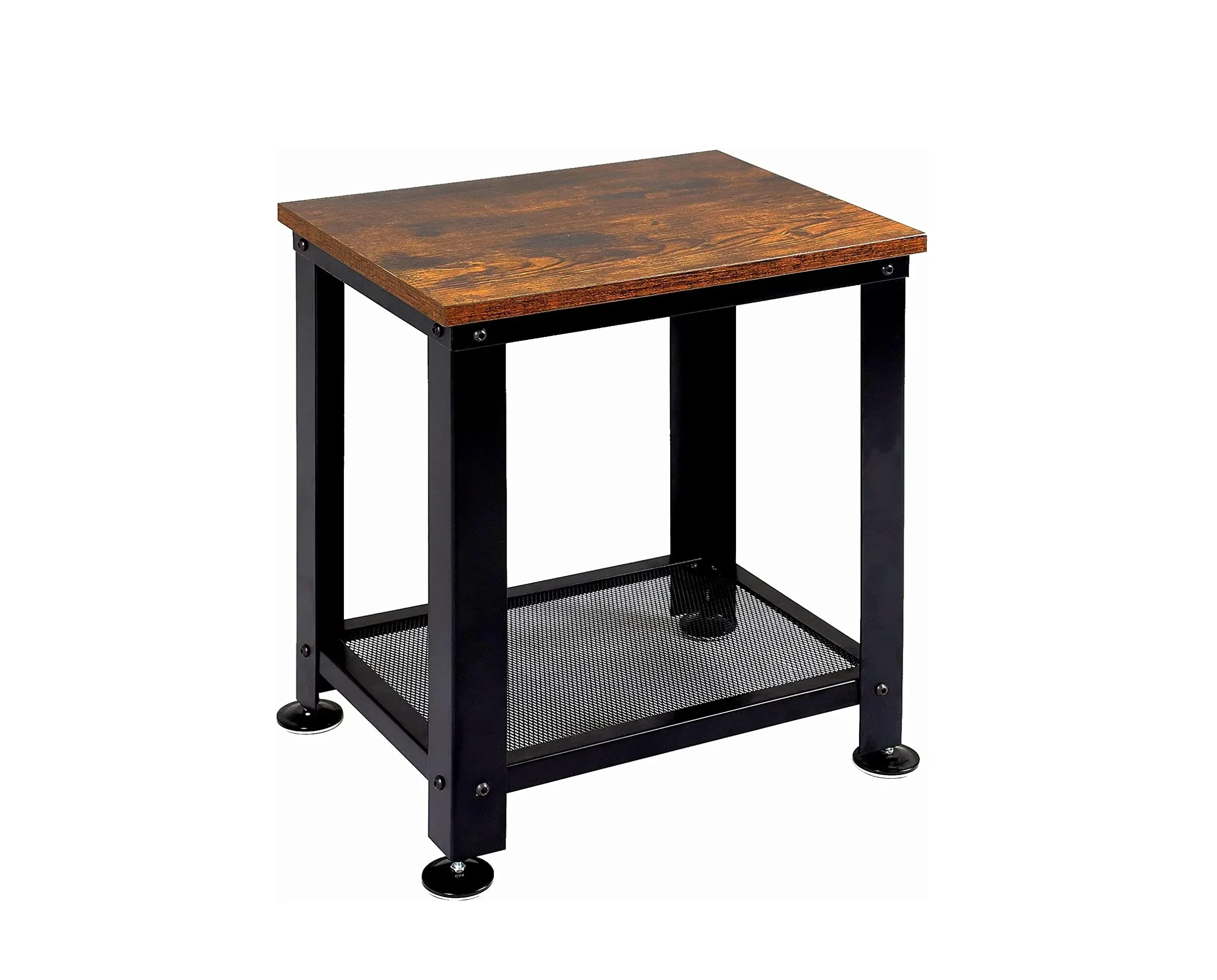 

A Multi-functional Table Steel Industrial End Durable Slim Frame Night Side Small Tables Giotorent for Living Room Office